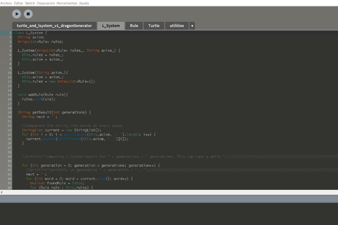 Screenshot showing code.